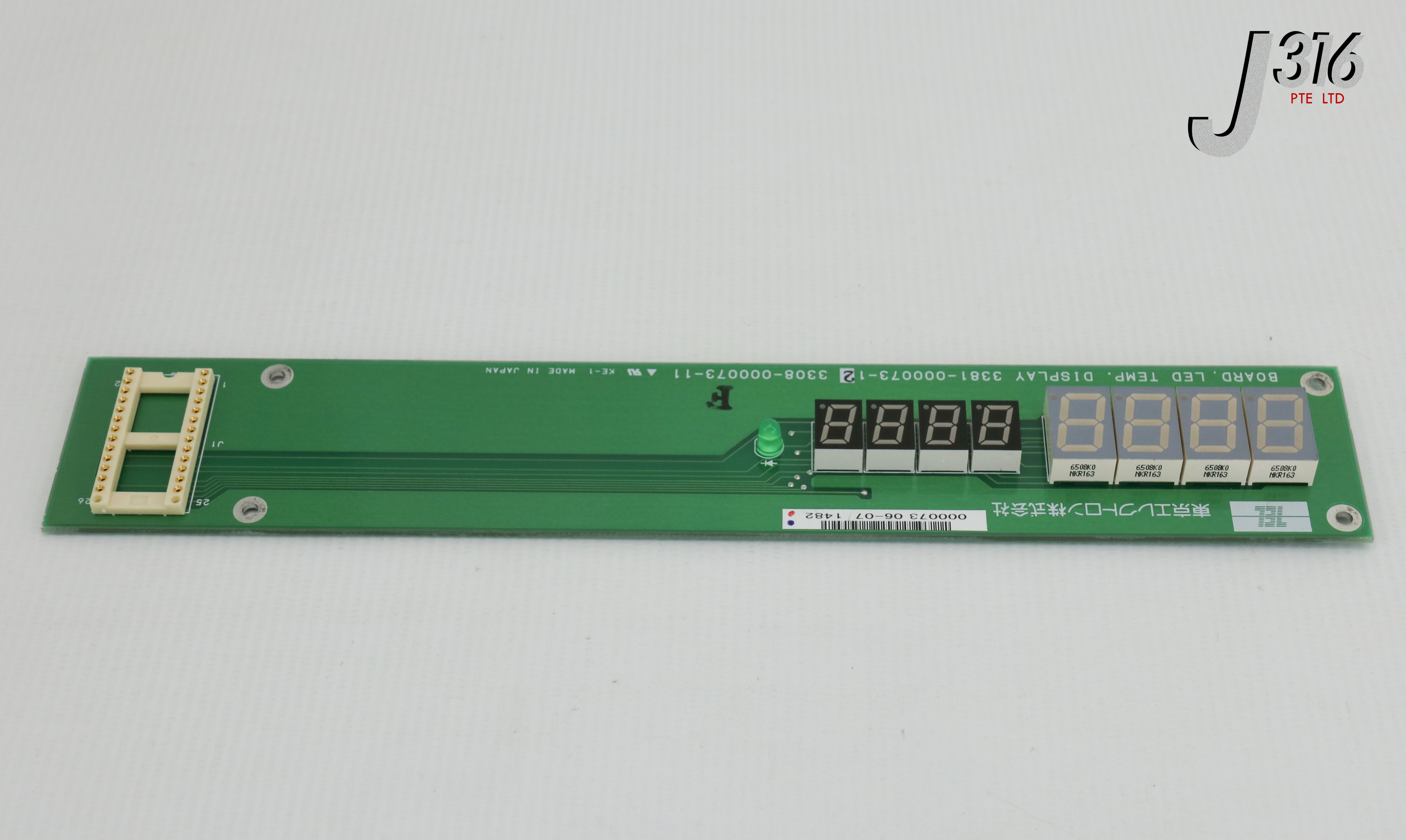 24454 TOKYO ELECTRON PCB, BOARD, LED TEMP, DISPLAY 3308-000073-11 (NEW ...